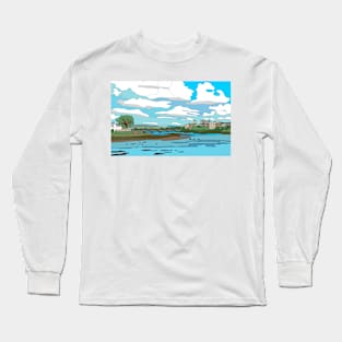 The River Shannon & King John's Castle, Limerick, Ireland Long Sleeve T-Shirt